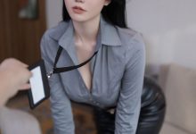 安然《灰色衬衫》原版写真 [92P-1.06G]-美图岛