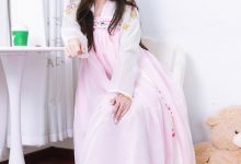 物恋传媒 No.2397 美兔-汉服、布鞋、粉色棉袜 [150P1V-3.88GB]-美图岛