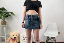 三禾摄影 No.029 牛仔裙 高跟鞋 [225P1V-1.48GB]-美图岛