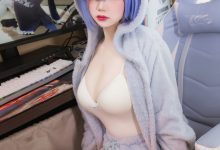 雪晴Astra –  雷姆猫[13P-106.8M]-美图岛