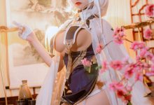 二佐Nisa – 碧蓝航线 天狼星旗袍 [25P-211.2M]-美图岛