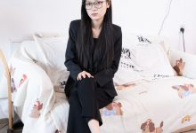 BoBoSocks袜啵啵 No.617 焦糖-高跟鞋、短肉丝、白船袜、裸足、ol制服 [220P1V-7.51GB]-美图岛