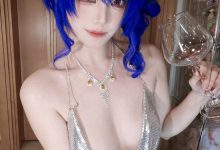 蜜汁猫裘-碧蓝航线-圣路易斯礼服自拍[16P+1V-1.23G]-美图岛